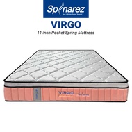 SpinaRez Virgo Mattress 11 inch Individual Pocket Spring Mattress (King/Queen/Super Single/Single)