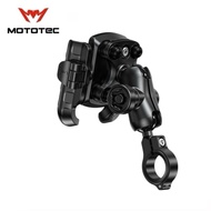 MOTOTEC MT-QD03 Plus MT-QD04 Plus ที่จับมือถือสำหรับมอเตอร์ไซค์ แบบทรงสูงพร้อมระบบกันสะเทือน ปรับได้