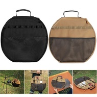 Camping Cast Iron Pot Storage Bag Barbecue Plate Pan Tote Bag Multipurpose Large Capacity Bakeware S