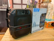 Bluetooth Speaker Model Ktx-1191 6.5 Inches Wireless Can Connect to 2 Devices Simultaneously Has Bea