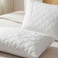 2pcs 100% Waterproof Dirt-Proof Oil-Proof Quilted Zipper Encasement Pillowcase Without Pilling, Soft