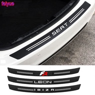 1pcs Carbon Fiber  Protection Sticker For SEAT Cupra FR Leon Ateca IBIZA