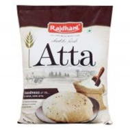 Rajdani Wole Wheat Flour, Chikki Fresh Atta 5kg