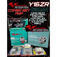 HIPOWER BRT COMBO Y16 R15 MT15 63MM 20/23 CNC SUPERHEAD BLOCK THROTTLE BODY INJECTOR VALVE SPRING