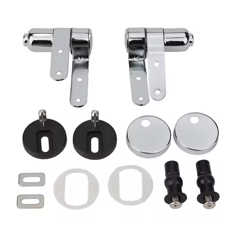 Toilet Cover Connecting Two-button Quick-release Hinge Stainless Steel 1.0-2.0N·m Two-button Quick-r