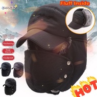 OKHALLO Winter Bomber Hat Warm Winter Ski  Earflap Hat
