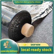 PLASTIC<K}MULCH(bw+80CM;f&(2.62`A&ft)`r&x`i&600`O&m`LC&1 roll silver black