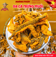 Da Cá Vị Trứng Muối Giòn Tan 200g Đồ Ăn Vặt Da Cá Lắc Trứng Muối Mường Then Food Siêu Ngon
