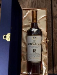 威士忌回收 麥卡倫 Macallan 18 years old 1996 Sherry Oak