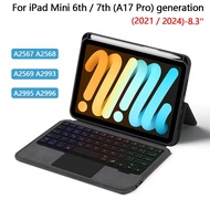 Smart Keyboard Cover For IPad Mini 4th 5th 6th 7th(A17 Pro) 2015-2024 7.9inch-8.3inch Tablet With St