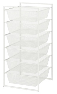 JONAXEL Storage combination white 50x51x104 cm (ยูเน็กเซล ชุดตู้เก็บของ ขาว 50x51x104 ซม.)