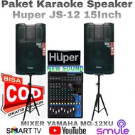 PAKET SOUND SYSTEM HUPER JS 12 PAKET HUPER 15 INCH AUDIO HUPER KOMPLIT