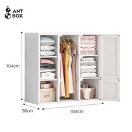 ANTBOX [สินค้าใหม่⚡️] ตู้เสื้อผ้าเอนกประสงค์ 6- 15 ช่อง ติดตั้งง่าย ดีไซน์ ทันสมัย มินิมอล เหมาะกับก