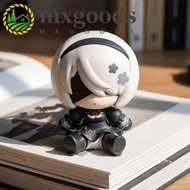 MXGOODS Anime 9s 2B Figure, Collectible Design Battle Damage 2B 9S Anime Action Model, Anime Collect