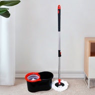 Alat Pel Putar Otomatis Lantai Super Bersih dan Ember Multifungsi Spin Mop 360 Rotate Alat Pel Pembe