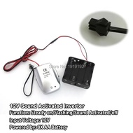 Newest DC12V Sound Activated EL wire Inverter EL driver for 6meters long el wire or el strips For Ca