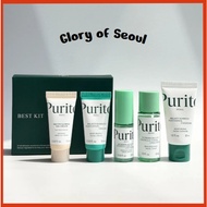 PURITO SEOUL Best Kit, 5-Piece Travel Skincare Set