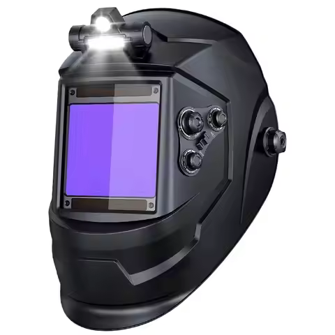 Large View Auto Darkening Welding Helmet Wide Shade 4-9/9-13 for TIG MIG ARC Cut and Grind