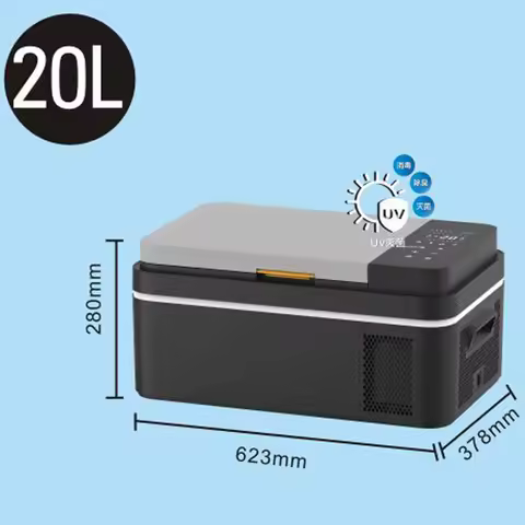 20L/25L/30L Kitchen Appliances Portable Refrigerator Camping Car Refrigerator Electric Compressor Co