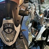 Motorcycle screen Double Bubble Windshield Deflector Protector WindScreen For 1050 1050ADV 1190 Supe