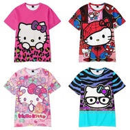 【S-4XL】Hello Kitty shirt for woman kt tshirt 3A