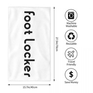 Foot Locker Logo (2) Absorbent Square Face Towel Array Superfine Fiber Towel Running Fitness Yoga Ou