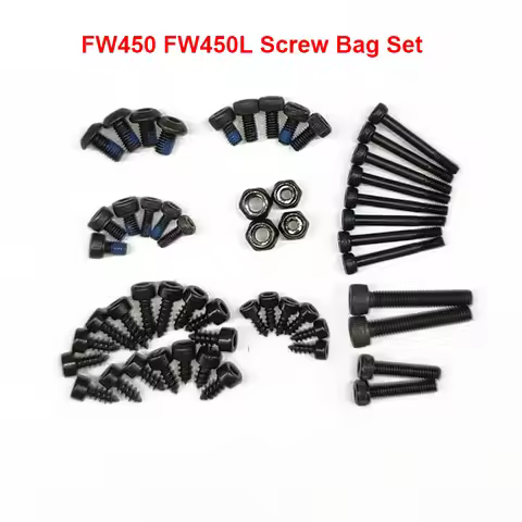 FLYWING FW450 FW450L V3 RC Helicopter Screw Bag Set Bell 206 V3 Screw Bag UH-1 v3 Screw Bag FW200 Sc