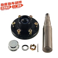 ,, 6139.7 Ton Hole Axle Head Trailer 6000 Half Axle 52.7 Trailer Axle, Pound Straight Axle Wheel Acc