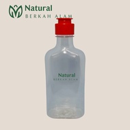 330 Ml Natural Flat Plastic Bottles Plain Mushroom Fliptop Cap / Plastic Bottles / Mineral Water Bot