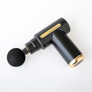 GJ Global 日本按摩槍按摩機強力振動 4 種配件 KINMAKU 迷你 黑色