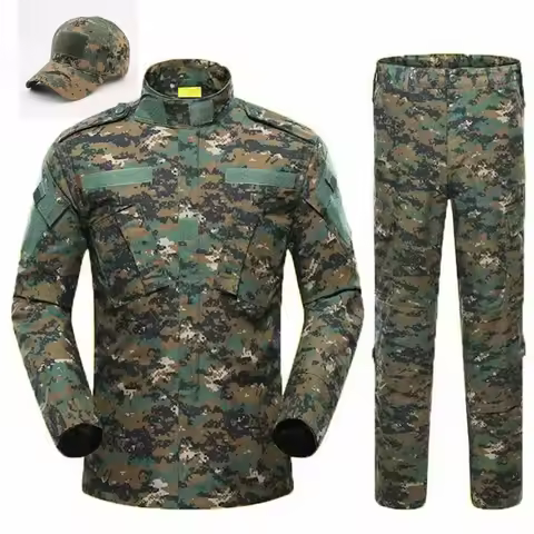 Gift Hat 2025 New Navy BDU CP Multicam Camo Suit Camo E Uniform Tactical Hiking Airsoft Farda Only J