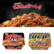 日本 日清炒泡麵 UFO- 經典醬油炒麵(大盛)/黑胡椒牛肉醬油炒麵(大盛) 輸出圖