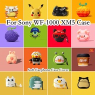 READY STOCK  For Sony WF-1000 XM5 Case Cartoon Innovation Series for Sony WF-1000 XM5 Casing Soft Ea