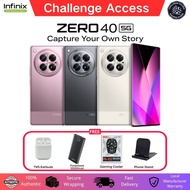 Infinix Zero 40 5G (12+12Gb Ram + 256Gb Rom) | 108MP OIS + 50MP Ultra Wide Lens 3D Curved l INFINIX 