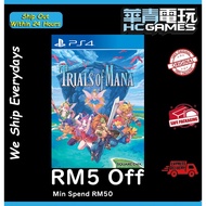 PS4 Trials Of Mana (English-Disc-New Seal) Seiken Densetsu 3 / Trial Of Mana 3 / 圣剑传说 3