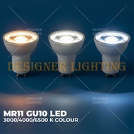[GU10 S SIZE] MR11 GU10 Holder Bulb 5W Led Daylight Coolwhite Warmwhite Tri-colour (GU10-MR11)