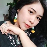 Flower Garland earrings (Single Love Flower) (Flower earrings)