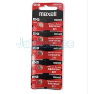 Maxell 616 321 watch battery per sheet