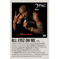All Eyez On me Album Cover Poster - 2Pac