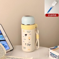 Portable Cute Thermos Cup Girl High-Value Student School Water Office Bottle Birthday Gift E0Z6