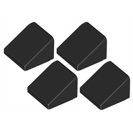 [4 Pieces] LEGO Tile Pieces 1x1x2/3 Black ID 4504382 54200