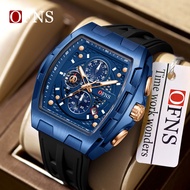 OFNS 1210 Men's Quartz Watch Six Needle Multifunctional Timing 5ATM Waterproof Watch -5