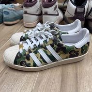 adidas bape superstar 80s green camo