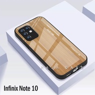 Softcase Glass Kaca Infinix Note 10 - J68 - Casing Hp Infinix Note 10 - Pelindung hp Infinix Note 10