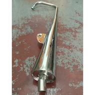Bajaj Ct 100 Apido Pipe Double elbow Stainless