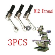 3pcs Part Head Milling Machine Table Lock Bolt Handle M12 Thread CNC Milling Mini Milling Machine Lathe Machine