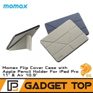 Momax FPAP21MB Flip Cover Case with Apple Pencil Holder iPad Pro 2022/2021 (11")/ iPad Air (10.9") 2