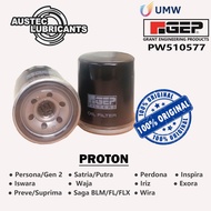 ORIGINAL UMW GEP PROTON OIL FILTER for PROTON models~( 58281 GEP ) PW510577 GENUINE PARTS