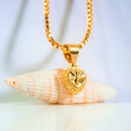 Women Rhodium Gold Love Pendant Necklace NC7