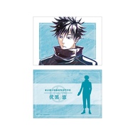 TV anime "Jujutsu Kaisen" Megumi Fushiguro Ani Art 8th A5 illustration card (Direct from Japan)